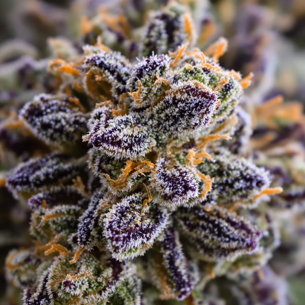 Cream Caramel cannabis plant in flowering stage — 90-130 cm feminised