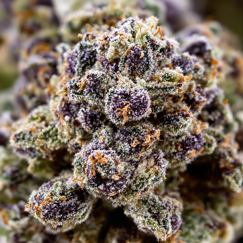 Critical Purple cannabis plant in flowering stage — 90-130 cm feminised
