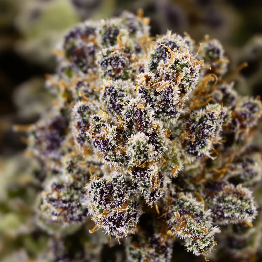 Crystal cannabis plant in flowering stage — 90-130 cm feminised