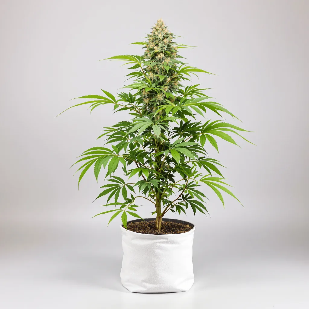 Darth Vader cannabis bud close-up showing dense purple-tinged calyxes