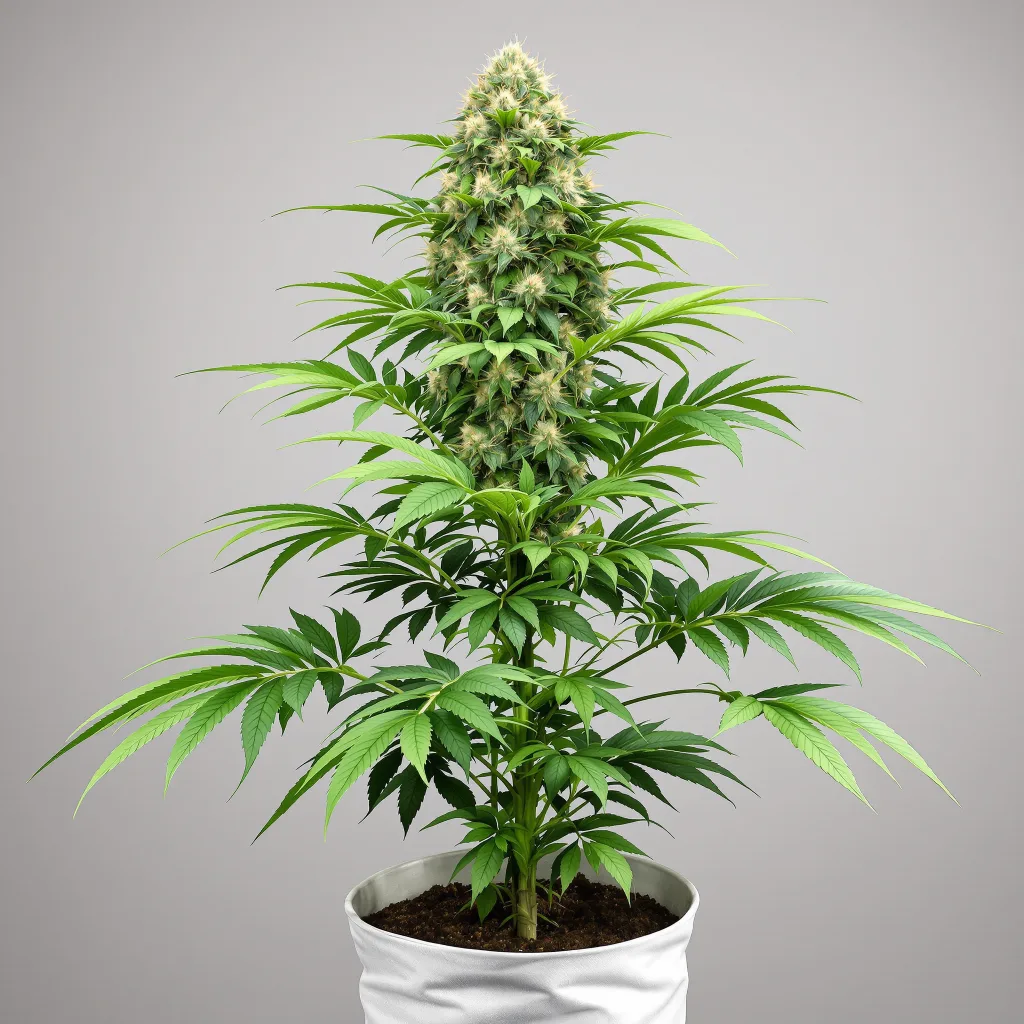 DJ Short Blueberry cannabis bud close-up showing dense purple-tinged calyxes