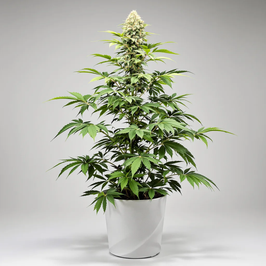Dr. Who cannabis bud close-up showing balanced bud structure with frosted trichomes