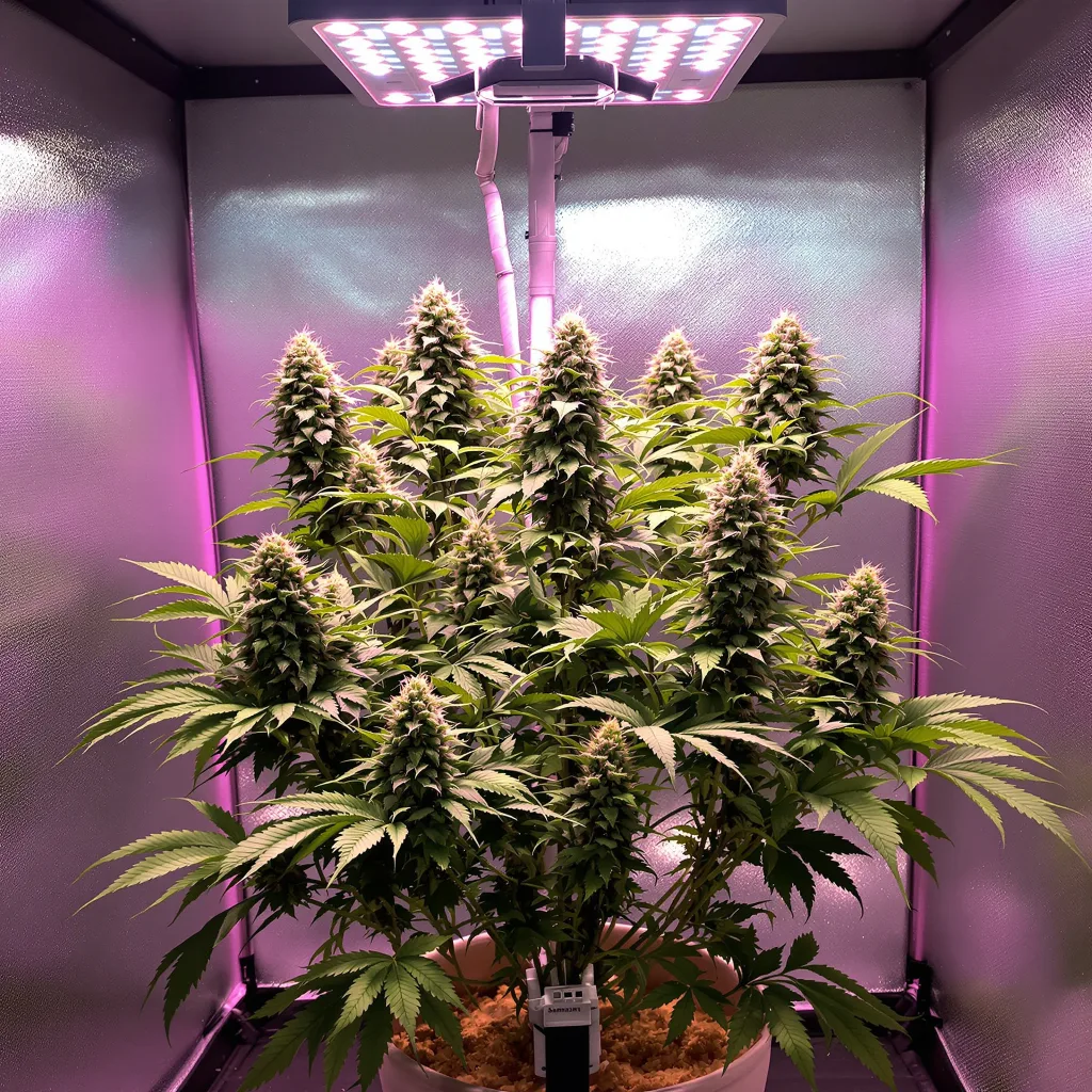 Dream Berry cannabis plant in flowering stage — 60-100 cm autoflower