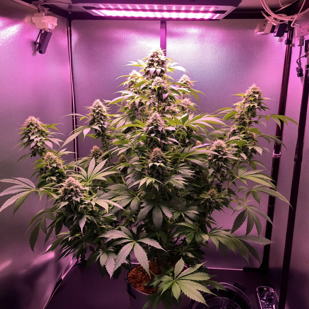 Dream Berry 78% indica / 22% sativa flower with visible trichomes
