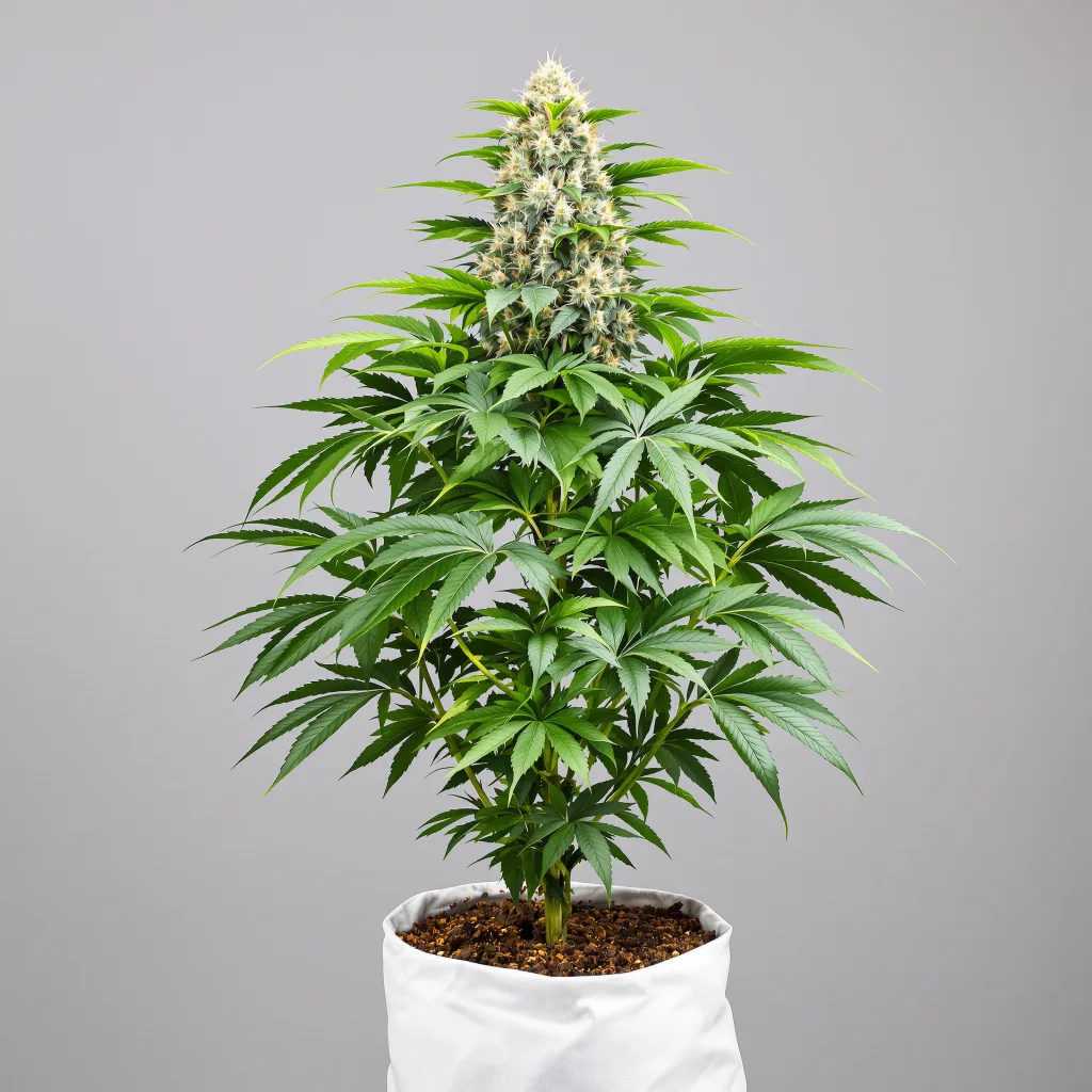 Eran Almog cannabis bud close-up showing dense purple-tinged calyxes