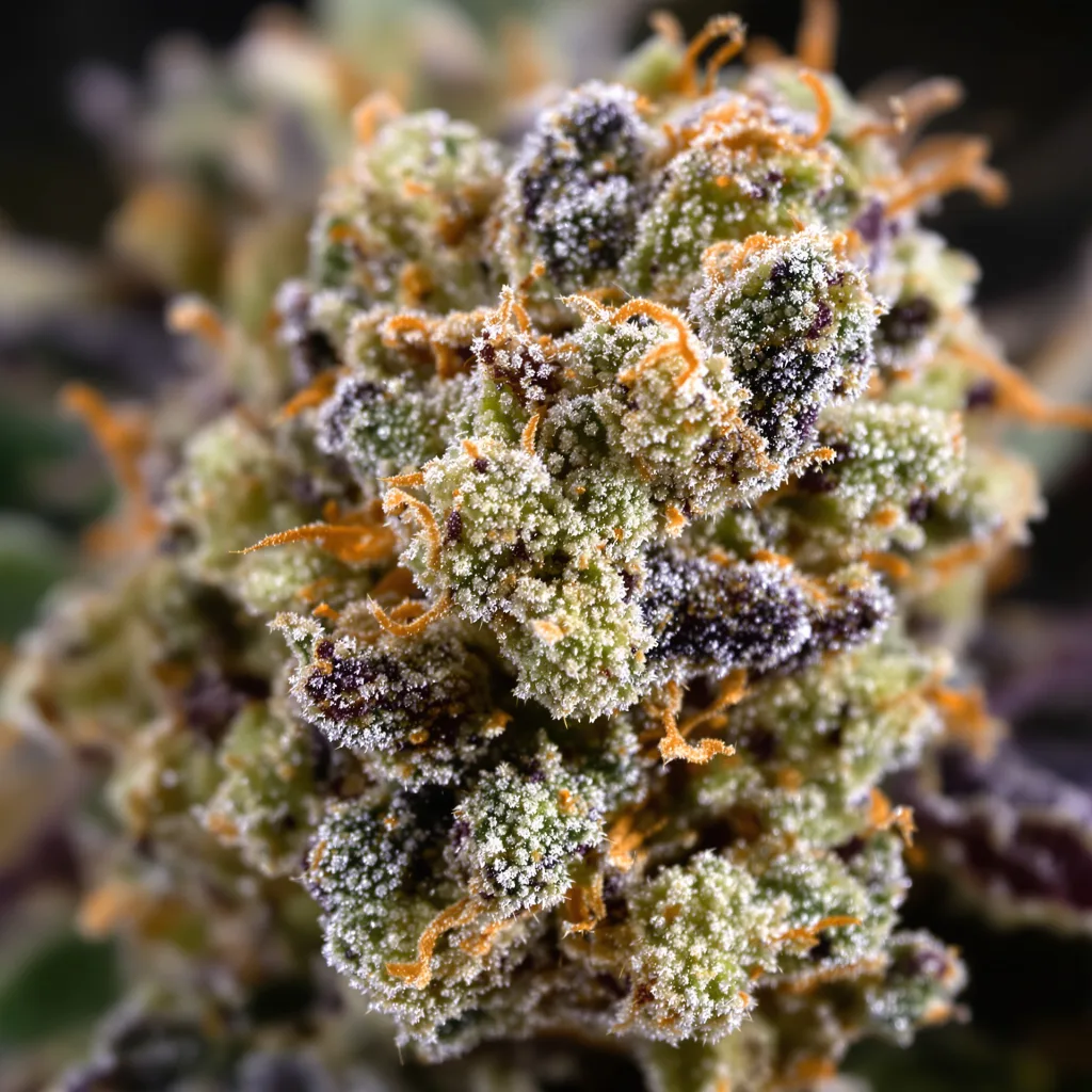 Exodus Cheese cannabis plant in flowering stage — 60-100 cm autoflower