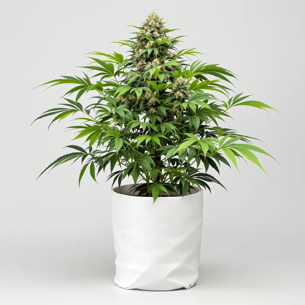 Extreme Cream cannabis bud close-up showing dense purple-tinged calyxes