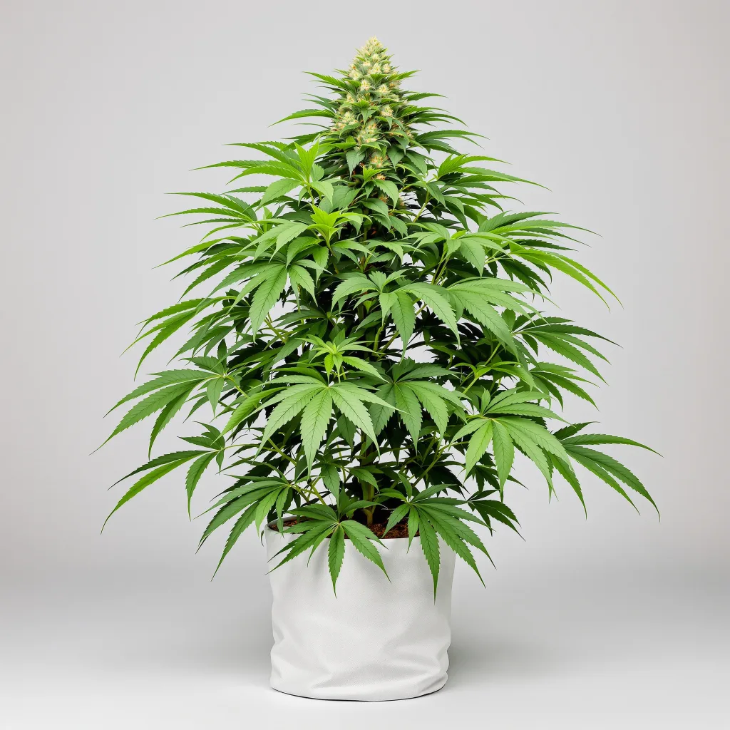 Extreme OG cannabis bud close-up showing dense purple-tinged calyxes