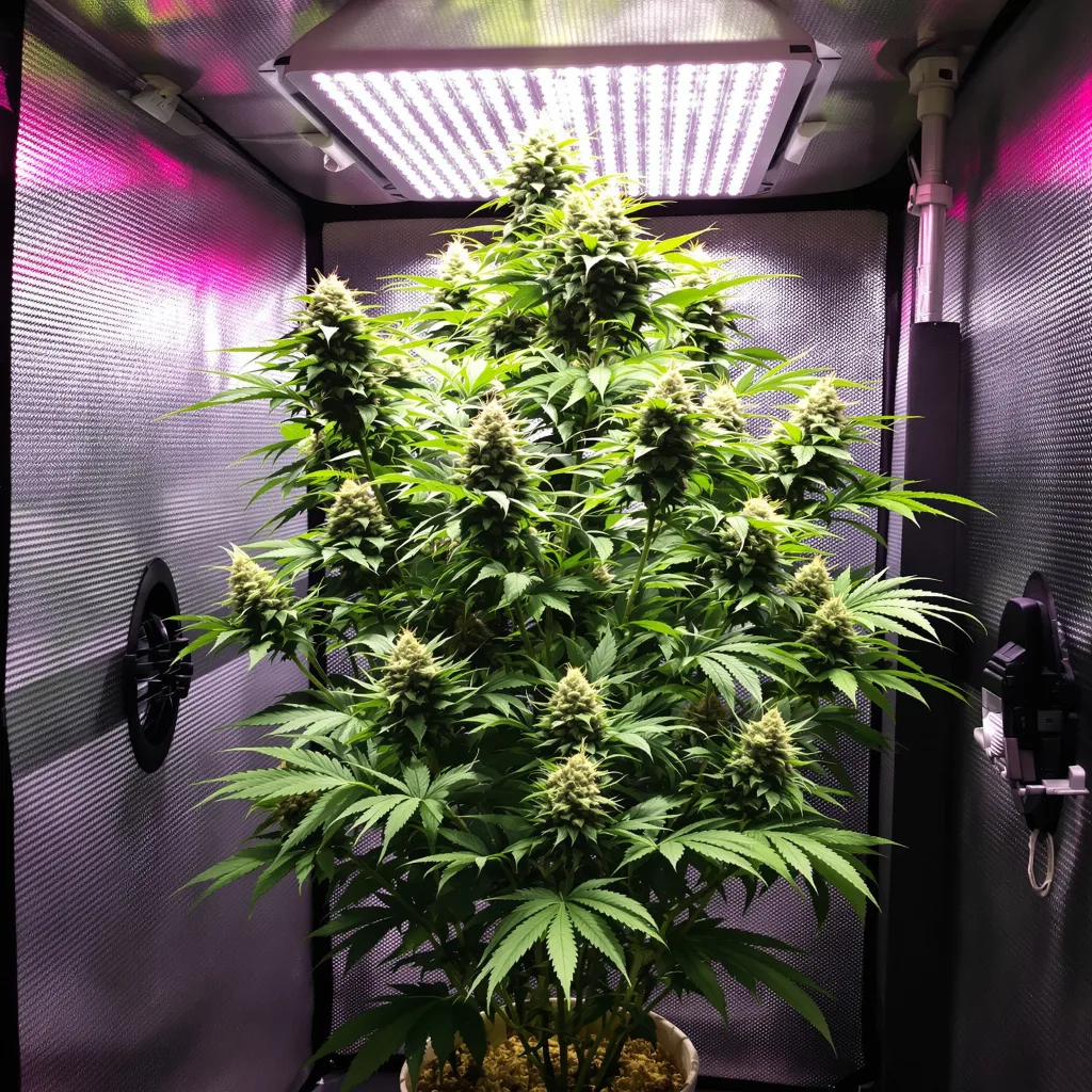 French Cookies 59% indica / 41% sativa flower with visible trichomes