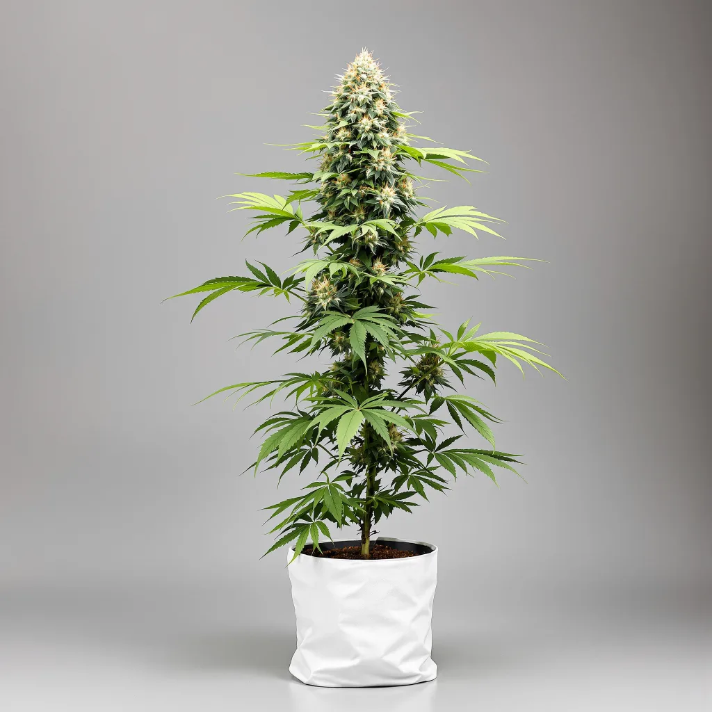 Gatekeeper OG cannabis bud close-up showing balanced bud structure with frosted trichomes