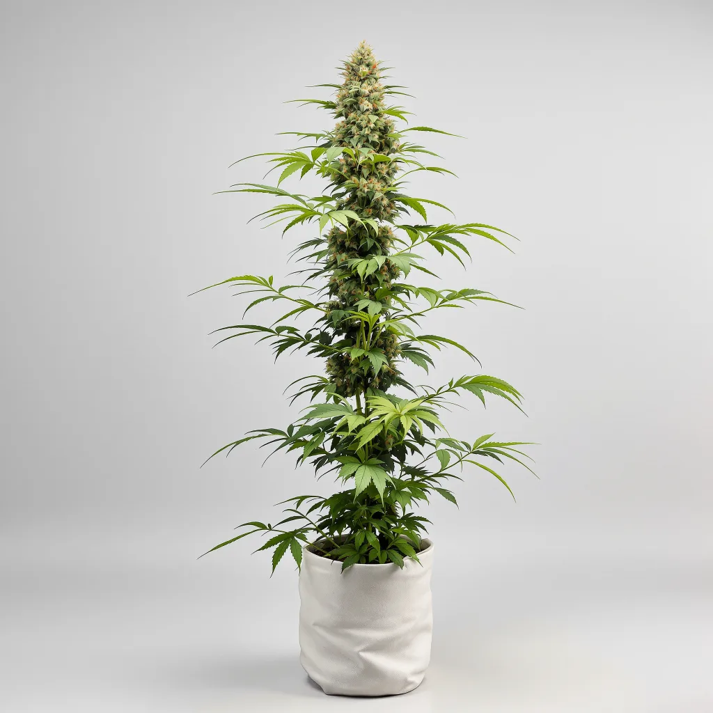 Gelato 44 cannabis bud close-up showing open-bud structure with orange pistils