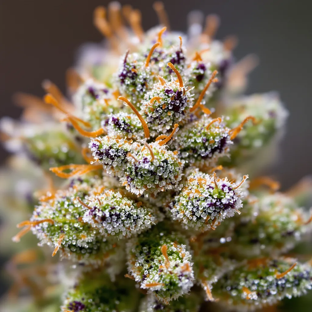 Glass Slipper cannabis plant in flowering stage — 60-100 cm autoflower