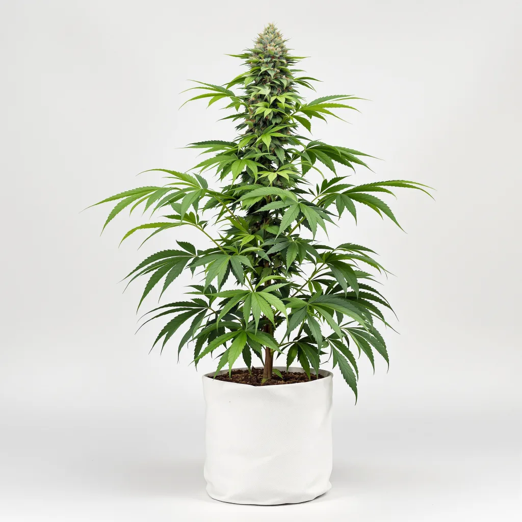 GMO Cookies cannabis bud close-up showing dense purple-tinged calyxes