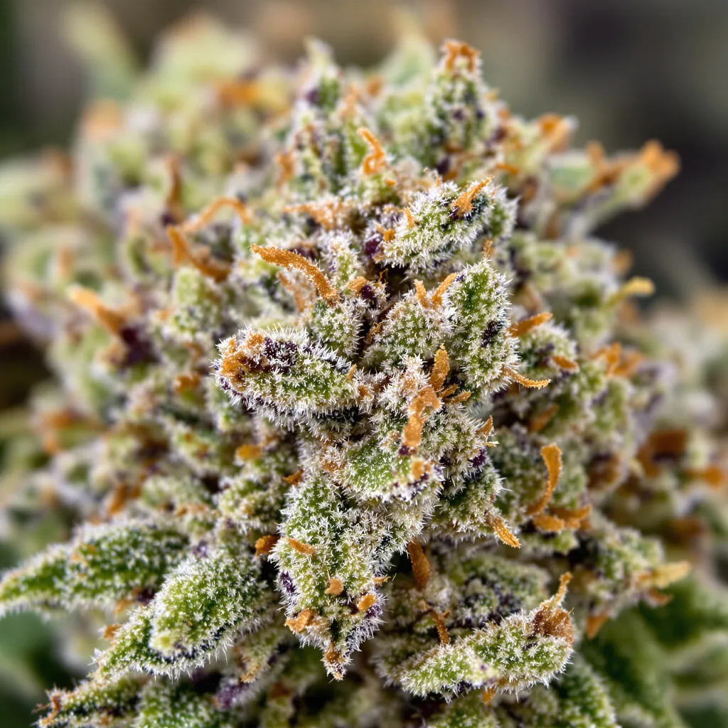 Godfather Purple Kush cannabis plant in flowering stage — 120-180 cm feminised