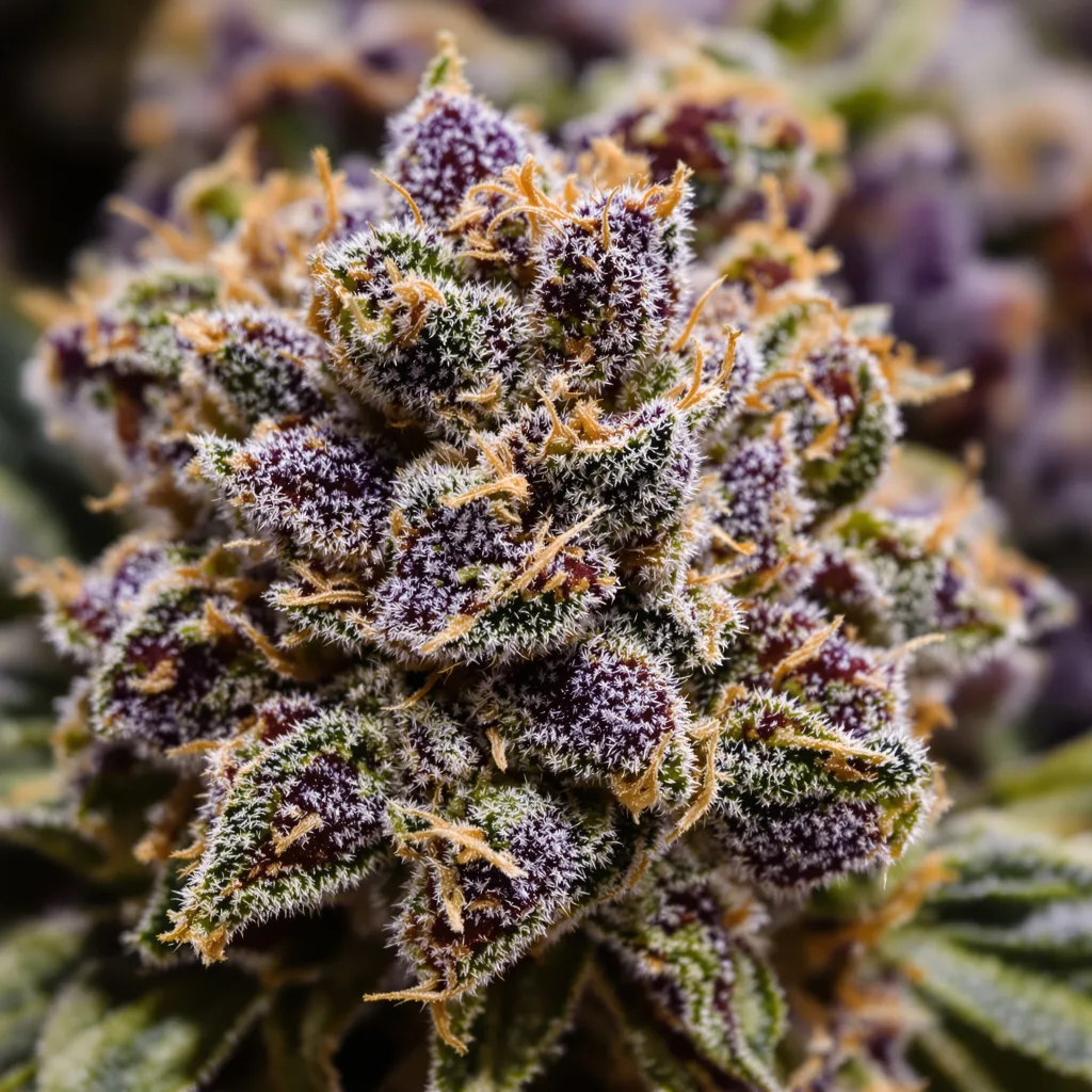 Granddaddy Purple cannabis plant in flowering stage — 90-130 cm feminised