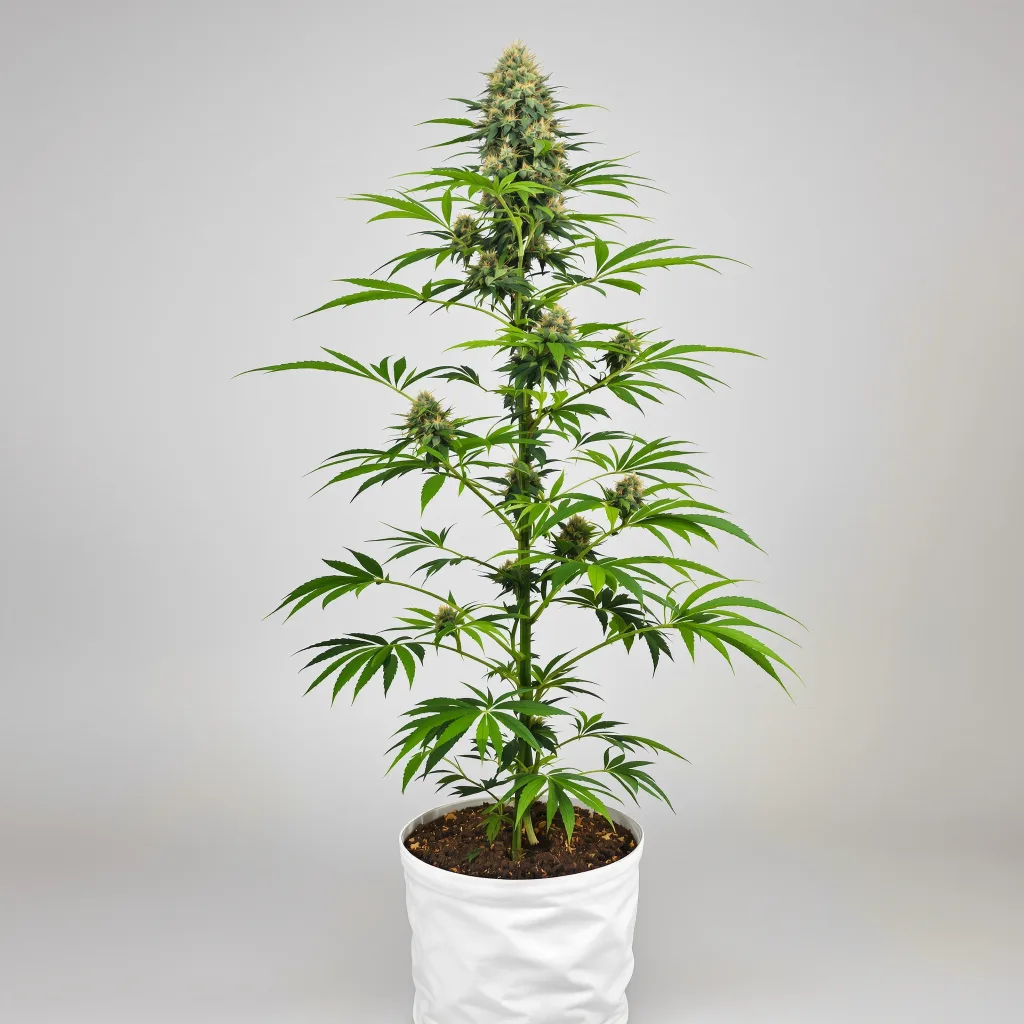 Grape Kush cannabis bud close-up showing open-bud structure with orange pistils
