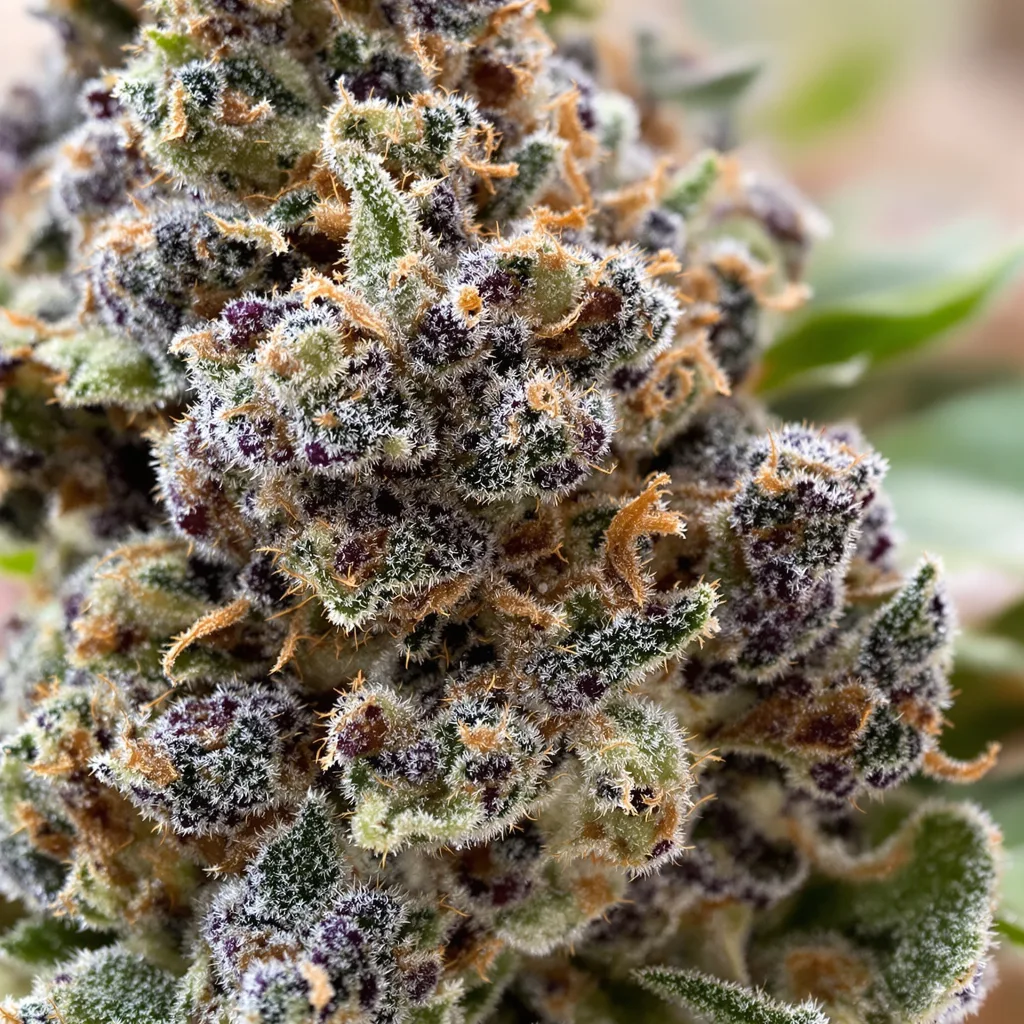 Grape Skunk cannabis plant in flowering stage — 90-130 cm feminised