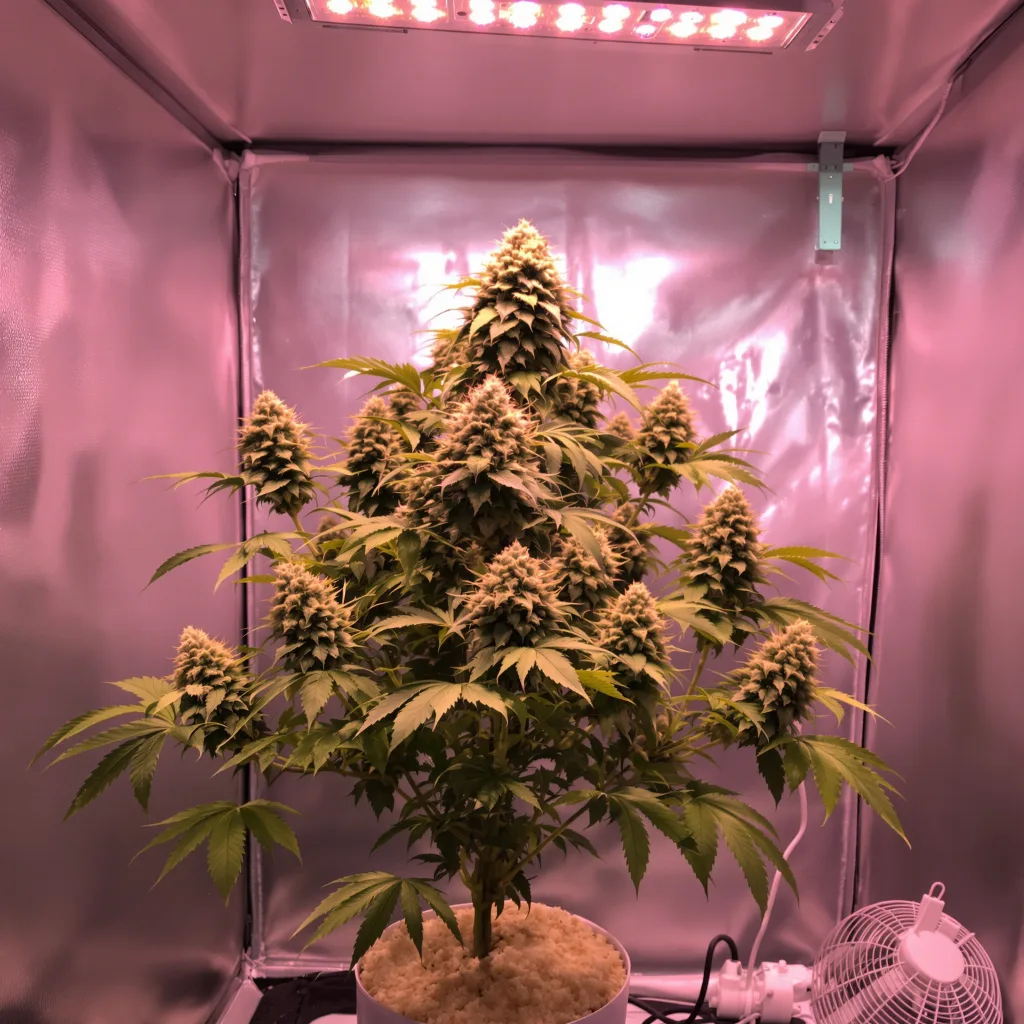 Grapefruit Diesel 60% indica / 40% sativa flower with visible trichomes