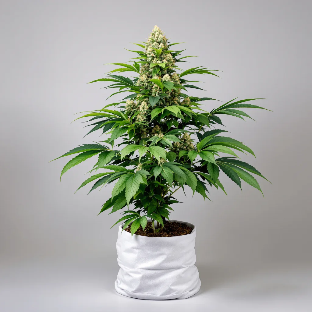 Grapefruit Kush cannabis bud close-up showing dense purple-tinged calyxes