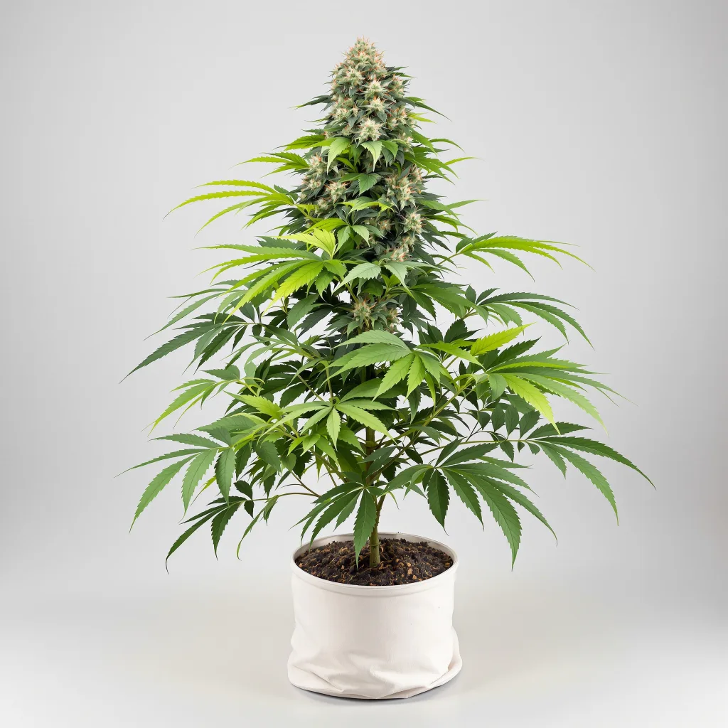 Green Poison cannabis bud close-up showing dense purple-tinged calyxes