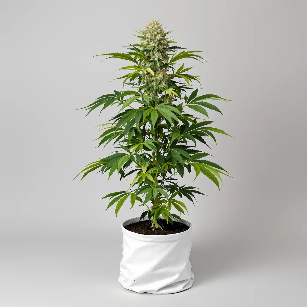 Hashbar OG cannabis bud close-up showing dense purple-tinged calyxes