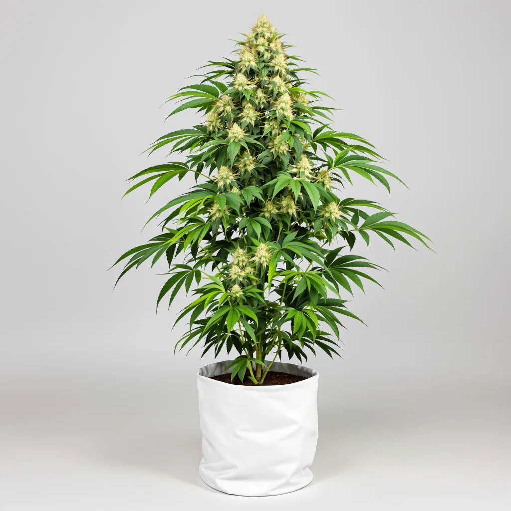 Hawaiian Purple Kush cannabis bud close-up showing dense purple-tinged calyxes
