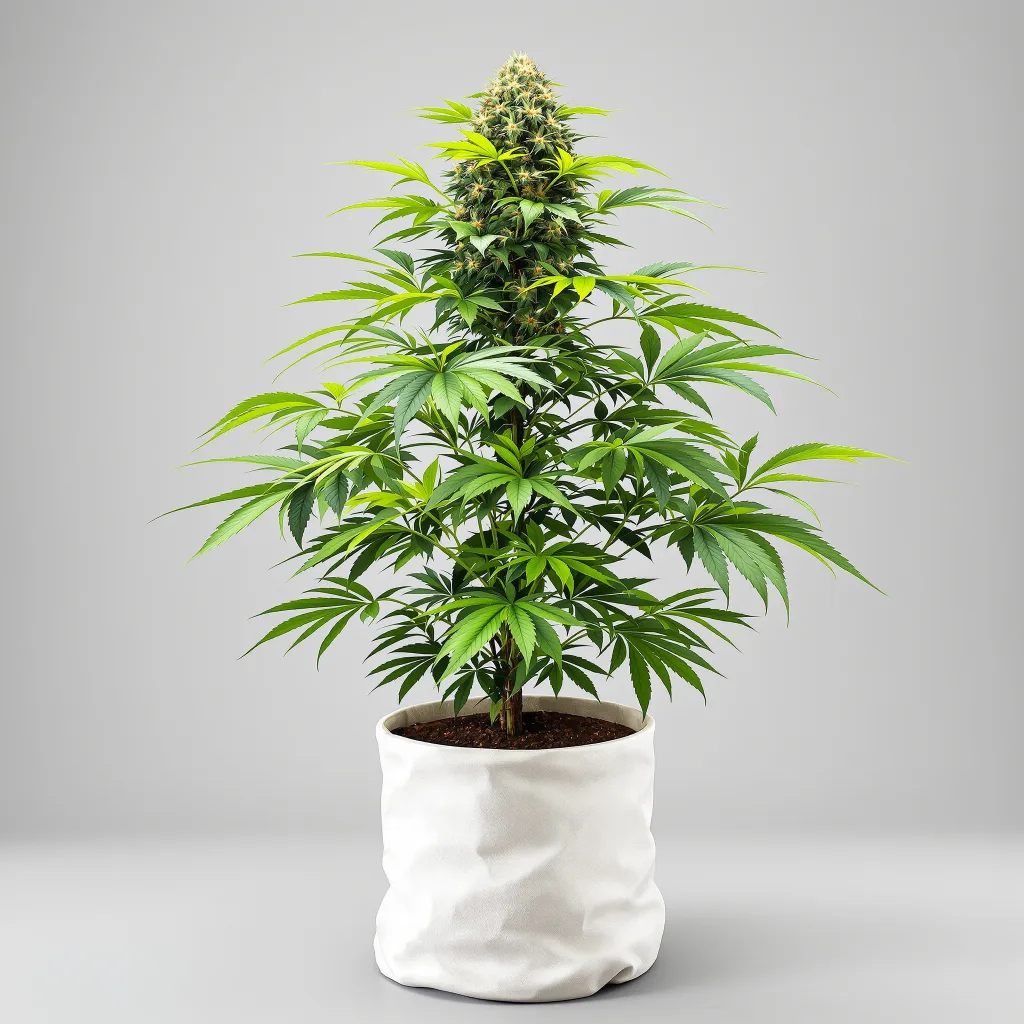 Haze XL cannabis bud close-up showing dense purple-tinged calyxes