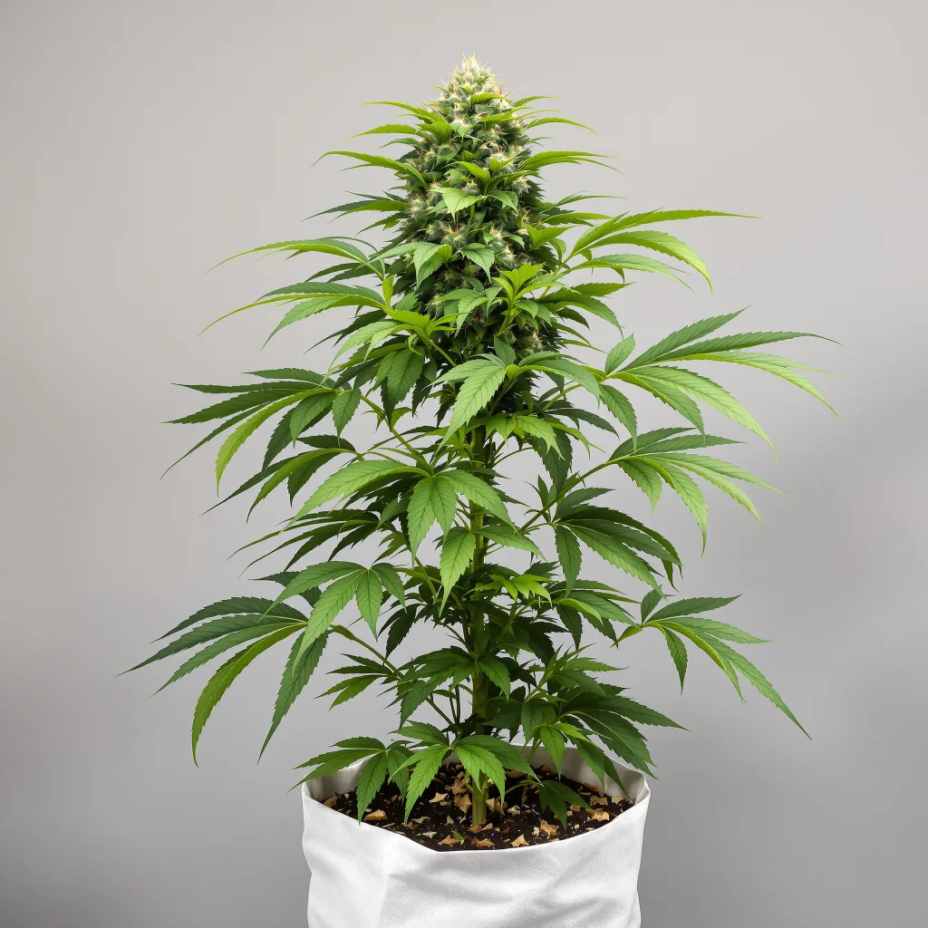 Ingrid cannabis bud close-up showing dense purple-tinged calyxes