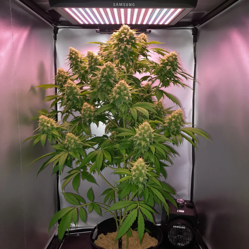 Jack Herer cannabis plant in flowering stage — 60-100 cm autoflower