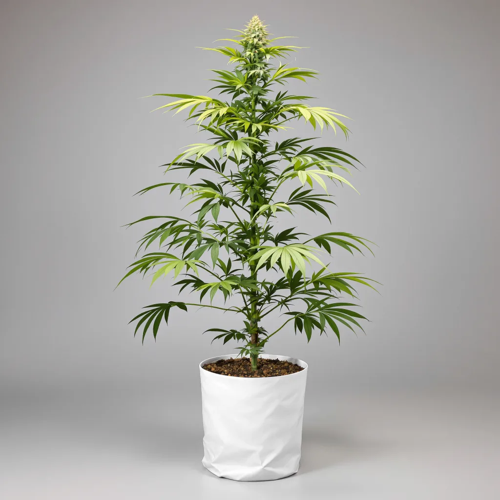 Jack Skellington cannabis bud close-up showing lime-green airy structure