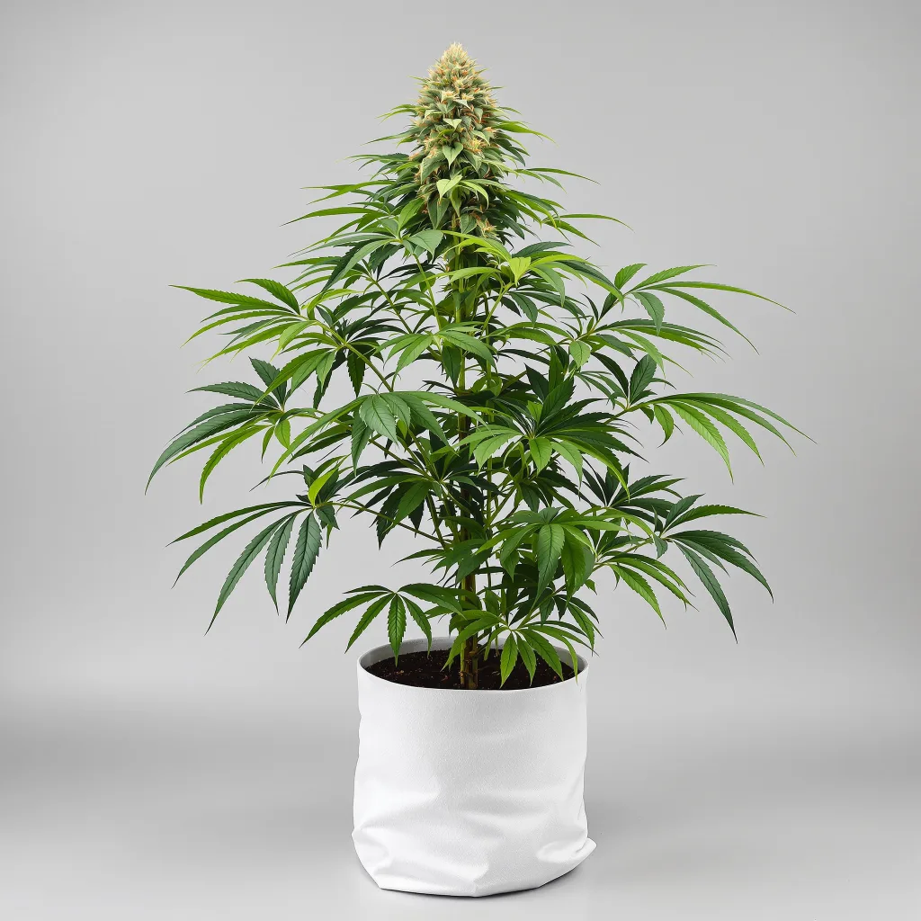 Jager cannabis bud close-up showing dense purple-tinged calyxes