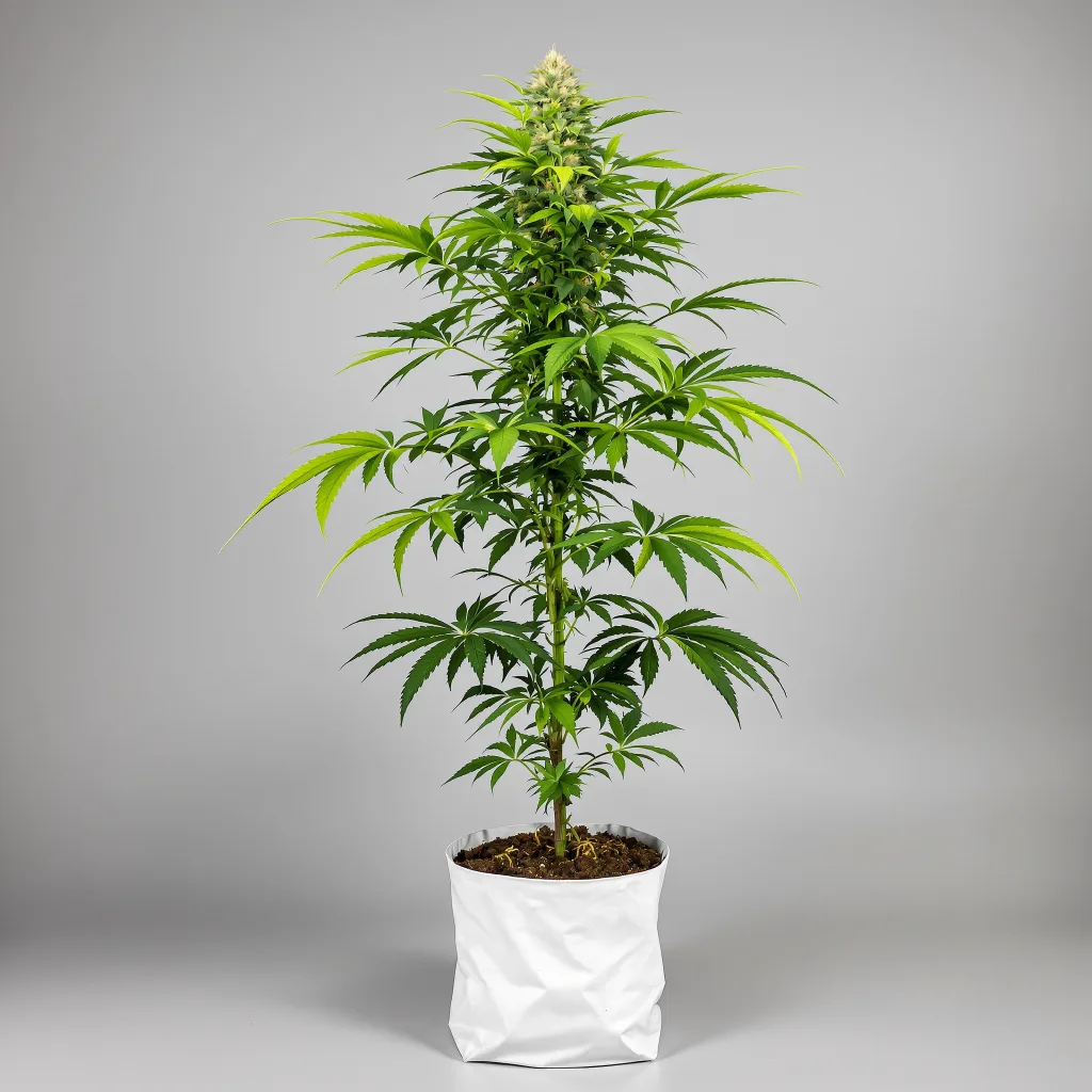 Jedi Kush cannabis bud close-up showing dense purple-tinged calyxes