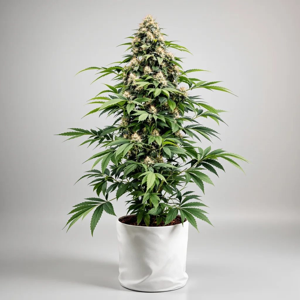 K-Train cannabis bud close-up showing dense purple-tinged calyxes