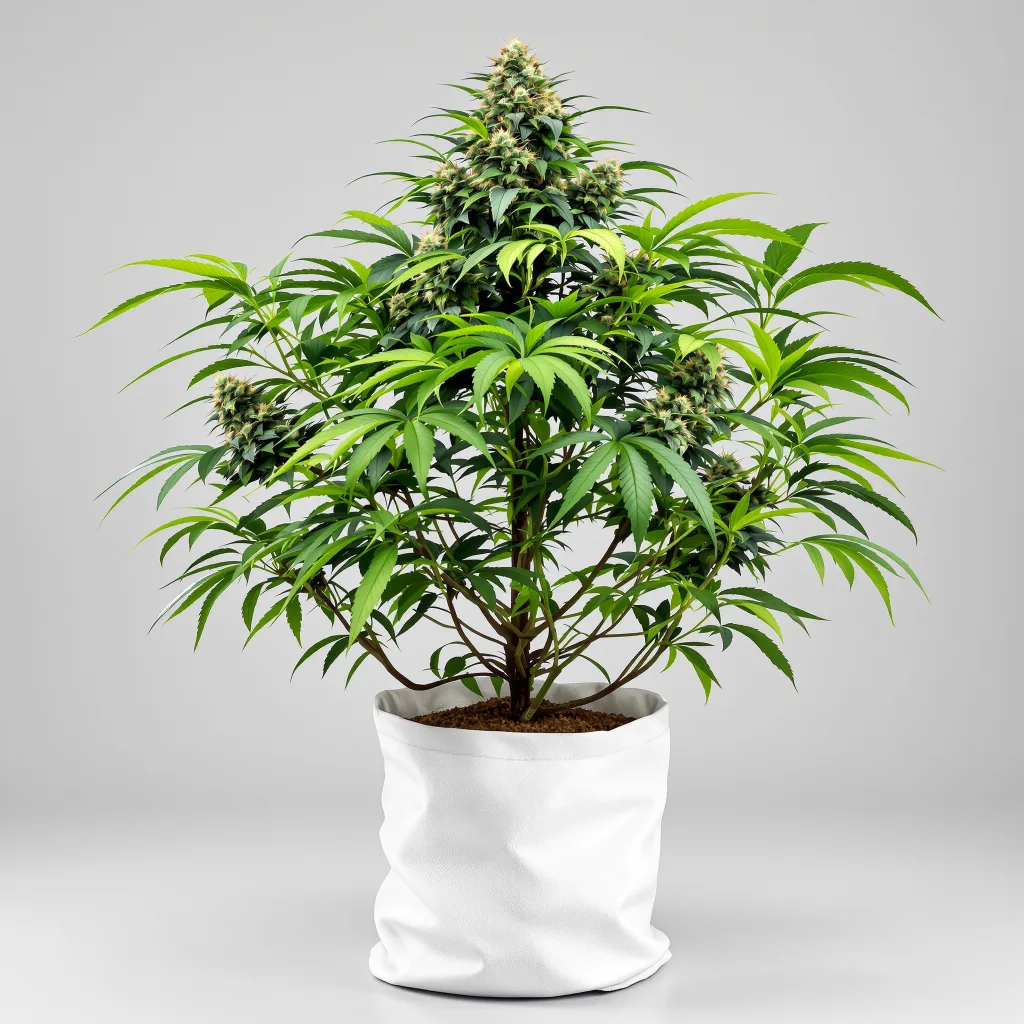Khalifa Kush cannabis bud close-up showing dense purple-tinged calyxes