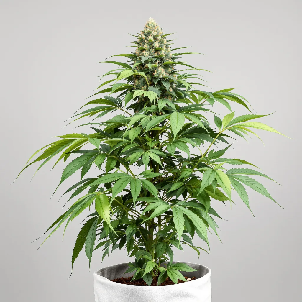 Khufu cannabis bud close-up showing dense purple-tinged calyxes