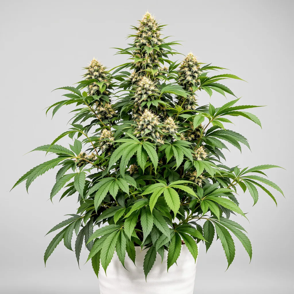 Kiwiskunk cannabis bud close-up showing dense purple-tinged calyxes