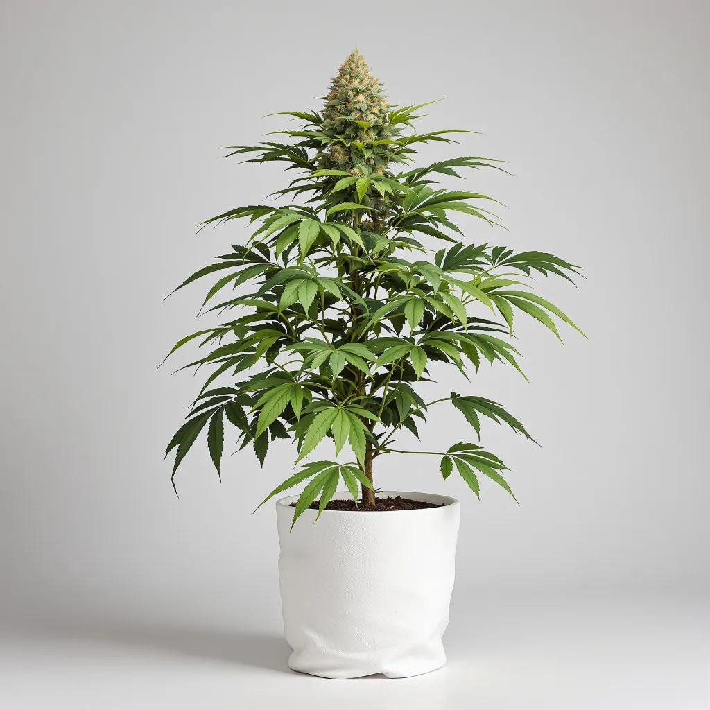 Kosher Kush cannabis bud close-up showing dense purple-tinged calyxes