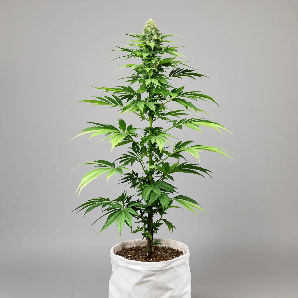 Kraken cannabis bud close-up showing balanced bud structure with frosted trichomes