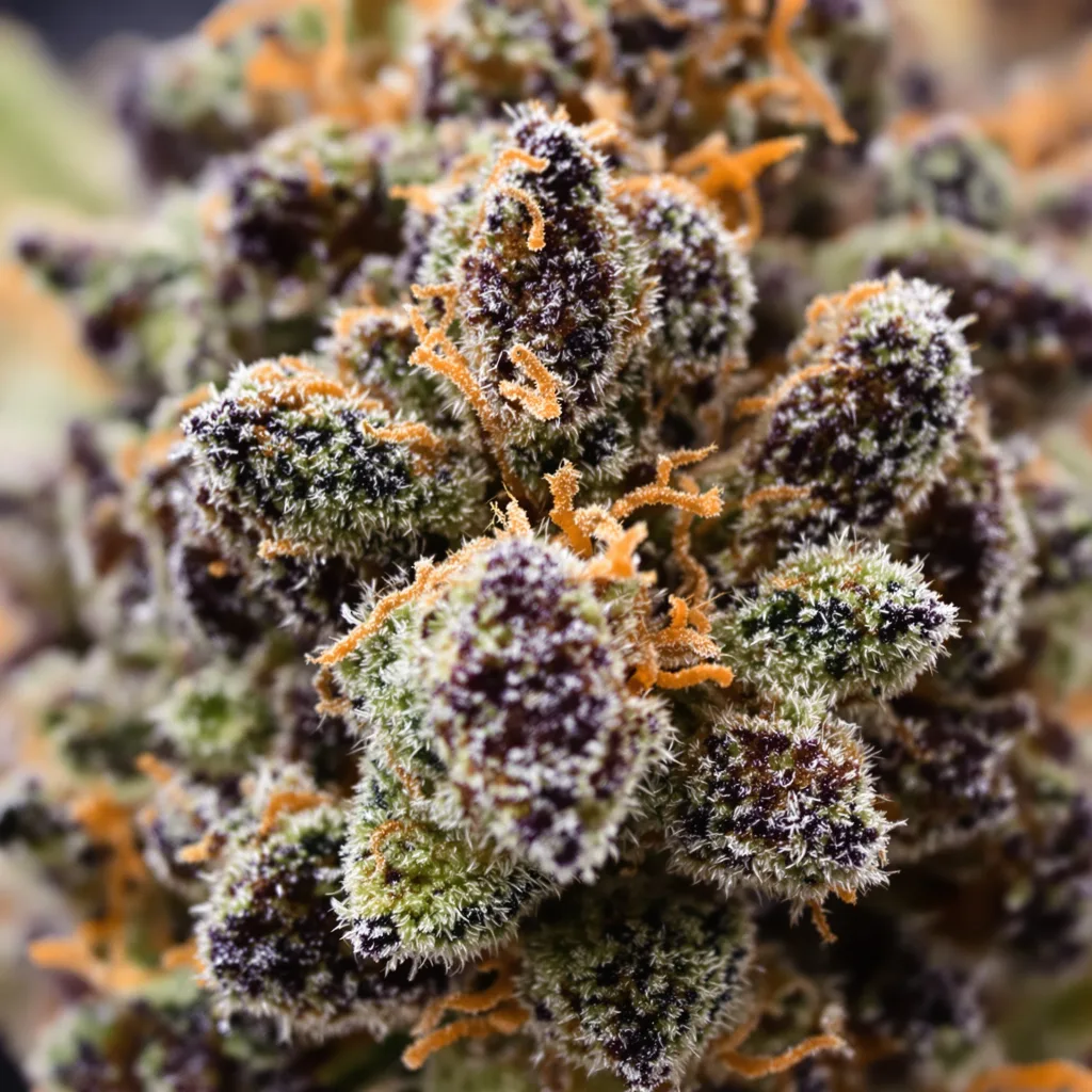Kryptonite cannabis plant in flowering stage — 60-100 cm autoflower
