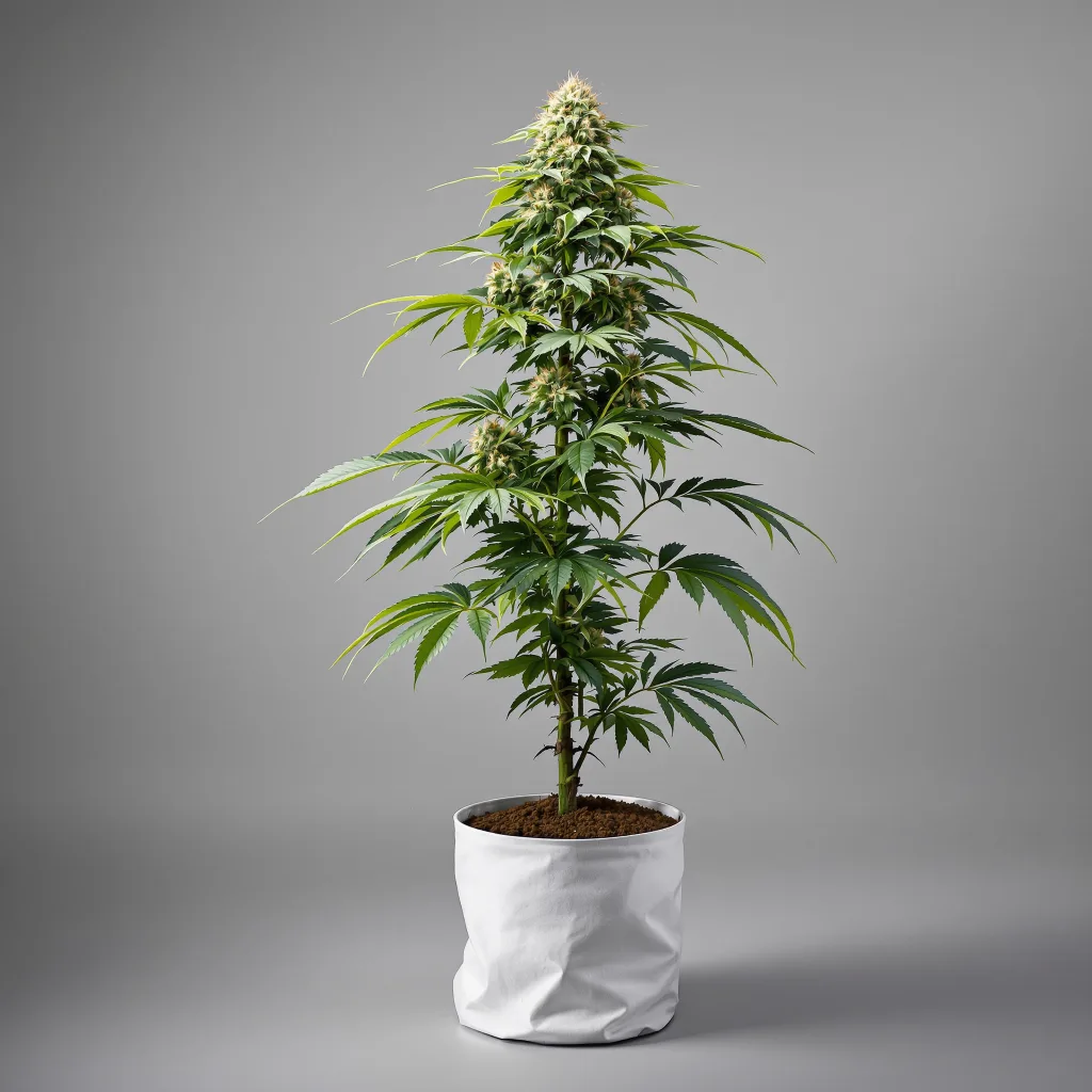 LA Confidential cannabis bud close-up showing balanced bud structure with frosted trichomes