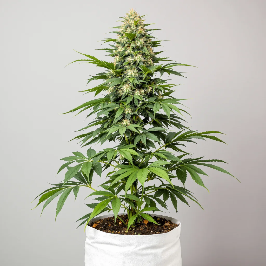 Lee Roy cannabis bud close-up showing dense purple-tinged calyxes