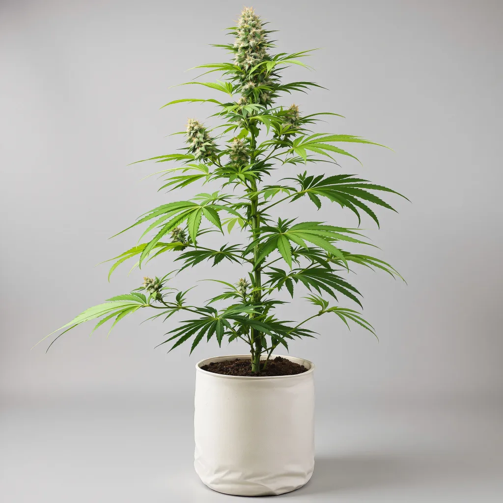 Lucky Charms cannabis bud close-up showing balanced bud structure with frosted trichomes
