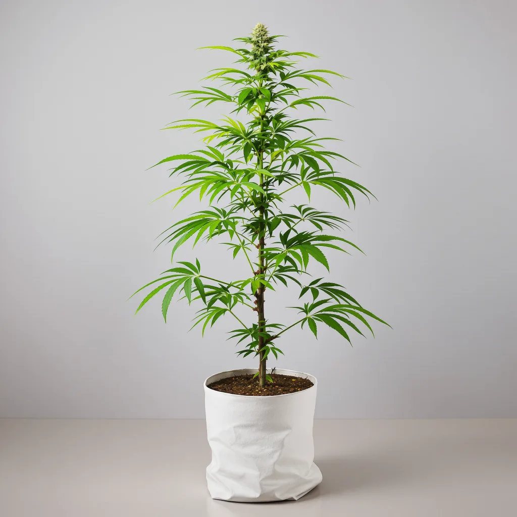 Malawi Gold cannabis bud close-up showing lime-green airy structure