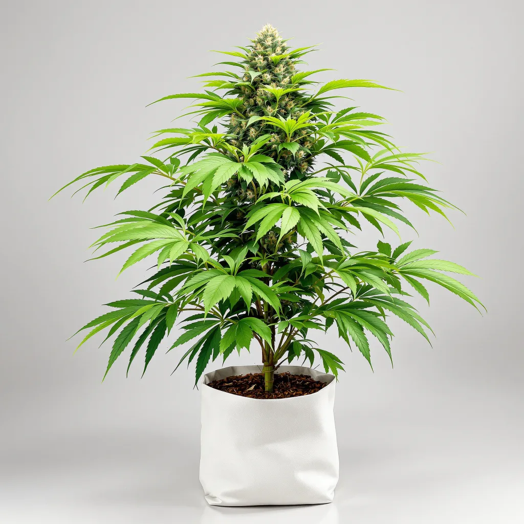 Marionberry Kush cannabis bud close-up showing dense purple-tinged calyxes