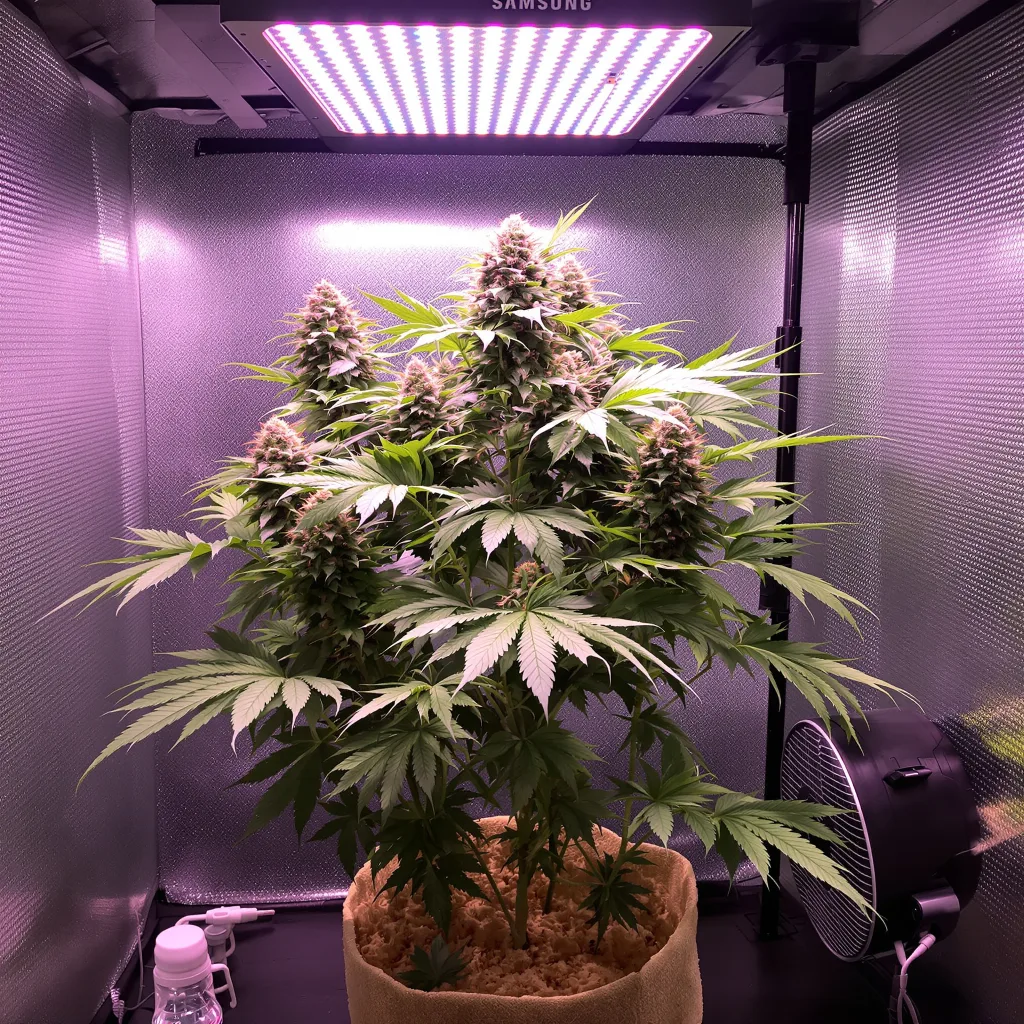 Mazar I Sharif cannabis plant in flowering stage — 60-100 cm autoflower