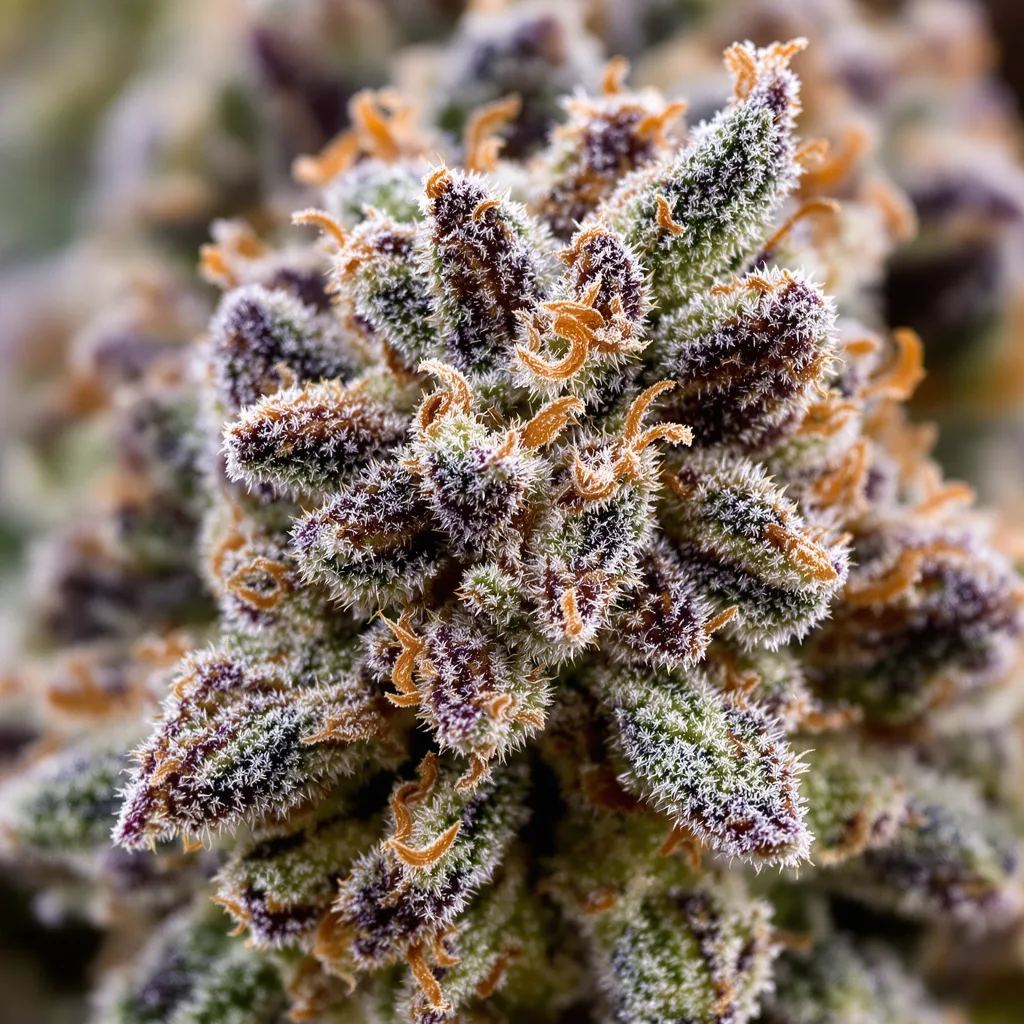 Mendo Breath cannabis plant in flowering stage — 60-100 cm autoflower