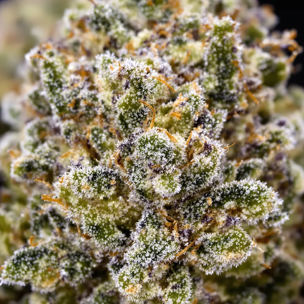 Mendocino Purps cannabis plant in flowering stage — 120-180 cm feminised