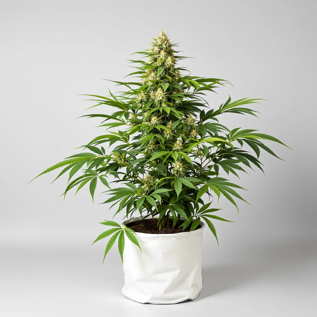 Middlefork cannabis bud close-up showing dense purple-tinged calyxes