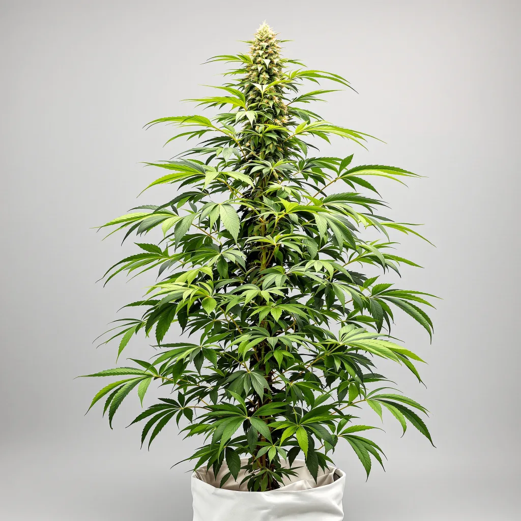 Montana Silvertip cannabis bud close-up showing lime-green airy structure