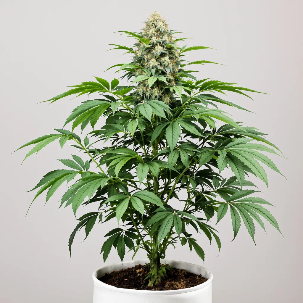 Mr. Nice cannabis bud close-up showing dense purple-tinged calyxes